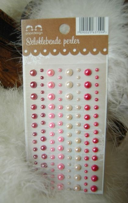 Hovedbilde Perler, rosa (6)
