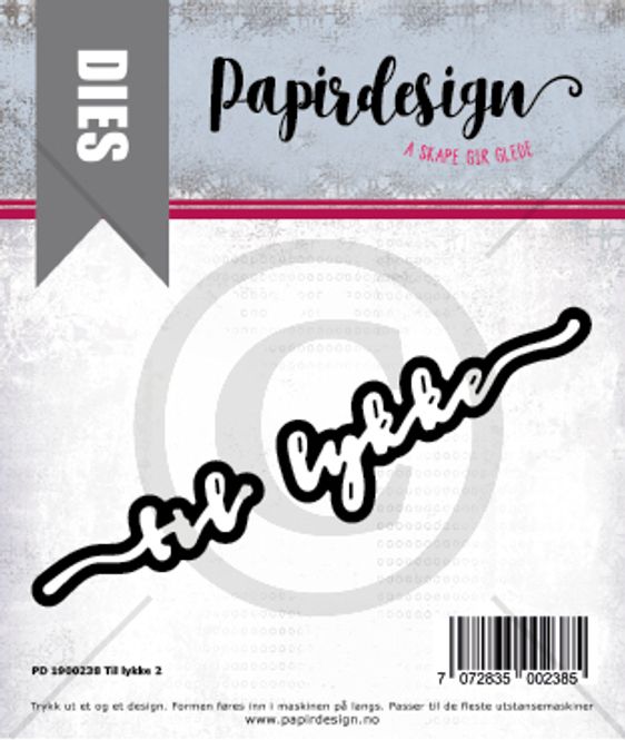 Hovedbilde PD 1900238 Til lykke 3 (6 ...
