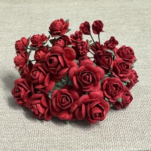 Hovedbilde Roser og knopper, r&oslash;d