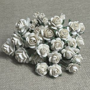 Hovedbilde Roser og knopper, hvit