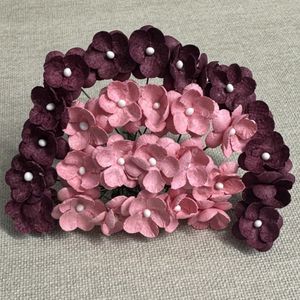 Hovedbilde S&oslash;te blomster, gammelrosa