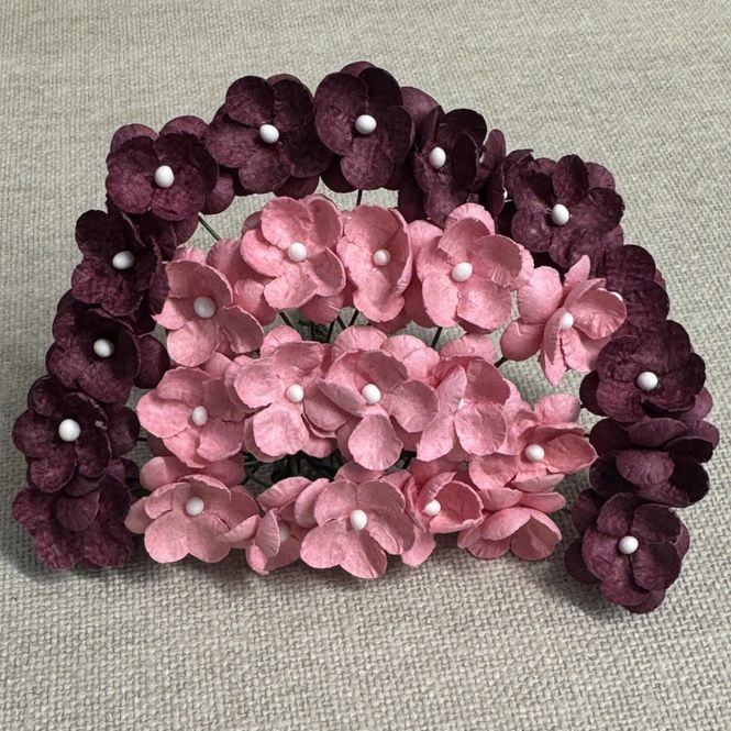 Hovedbilde Søte blomster, gammelrosa